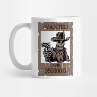 Vintage Skull Cowboy #2 Mug